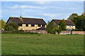 Houses overlooking open space at Hilperton