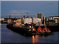NJ9505 : Aberdeen Harbour, Tugboats at Pocra Quay by David Dixon