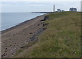 Eroding shoreline at Lynemouth