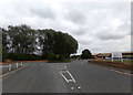 TL8526 : Mini-Roundabout on Earls Colne Business Park by Geographer
