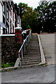 Steps and handrails, Coronation Street, Wyndham