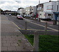 ST3261 : Station Road towards Weston-super-Mare railway station by Jaggery