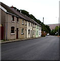 Houses at southern edge of Nantymoel