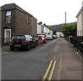 South along Regent Street, Abergavenny