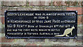 Plaque on the Levenside, Stokesley