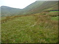 NY4314 : Where a quad bike turned, in Ramps Gill by Christine Johnstone