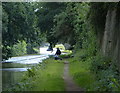 Fisherman along the Leeds and Liverpool Canal