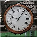 Burnt Oak tube station - clock