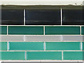 Burnt Oak tube station - tiling