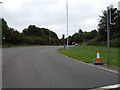 Roundabout at junction 9 off the M20 Motorway