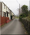 North along Office Row, Penrhiwfer