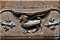 Ripon Cathedral, c15th Misericords 19: A Griffin