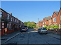 Looking west on Derbyshire Road