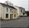 Bridgend Road semis near the Royal Oak, Bryncethin