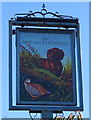 Sign for the Dog and Partridge, Woodhouses