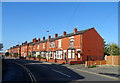 Terraced housing on Ashton Road East, Failsworth