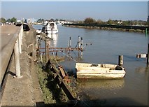 TG5208 : View north along the River Bure by Evelyn Simak