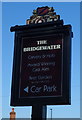 Sign for the Bridgewater, Oldham