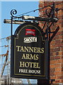 Sign for the Tanners Arms, Rochdale