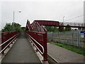 Footbridge over the railway