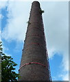 SD8432 : Chimney at the former Finsley Mill by Mat Fascione