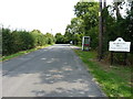 Oak Lane southwest of Harvest Hill