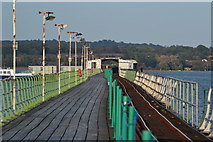 SU4208 : Hythe Pier is not entirely straight (1) by David Martin