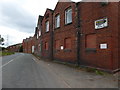 Former brickworks buildings on Hafod Road