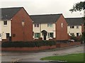 Loyalist insignia on end terraces