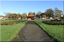 NX1897 : Victory Park Garden, Girvan by Billy McCrorie
