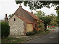 Chalk outbuilding at Octon