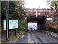 Low bridge next to Clitheroe station