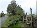 Footpath and Stile near Hadlow Down