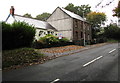 Houses at the southern edge of Pantlasau, Swansea