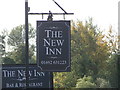 TG3417 : Sign for The New Inn, Horning by Adrian S Pye