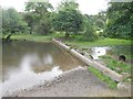 SU8694 : Hughenden Stream: Hughenden Park Sluice by Nigel Cox