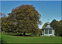 SK3387 : The bandstand in Weston Park, Sheffield by Neil Theasby