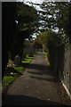 Churchyard path