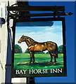 Sign for the Bay Horse Inn, Rochdale