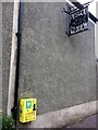 Fish and chips (Pysgod a sglodion) and a defibrillator