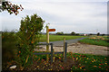 Fingerpost on Burnbutts Lane