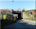 Railway bridge on Rodden Road