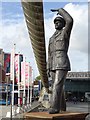 SP3379 : Statue of Sir Frank Whittle by Philip Halling