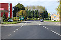 A45 nearing roundabout at start of Daventry bypass