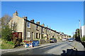 Terraced housing on Todmorden Road (A681)