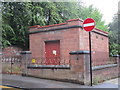 Electricity sub station, Partickhill Road