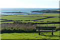 View towards Porth Cwyfan and Porth China, Anglesey