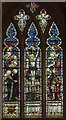 SK7519 : Stained glass window, St Mary's church, Melton Mowbray by Julian P Guffogg