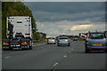 ST6587 : South Gloucestershire : M5 Motorway by Lewis Clarke