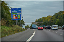 SP0072 : Bromsgrove District : M42 Motorway by Lewis Clarke